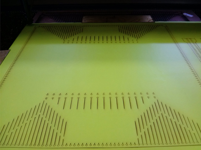  Intaglio eseguito con macchina laser cutter